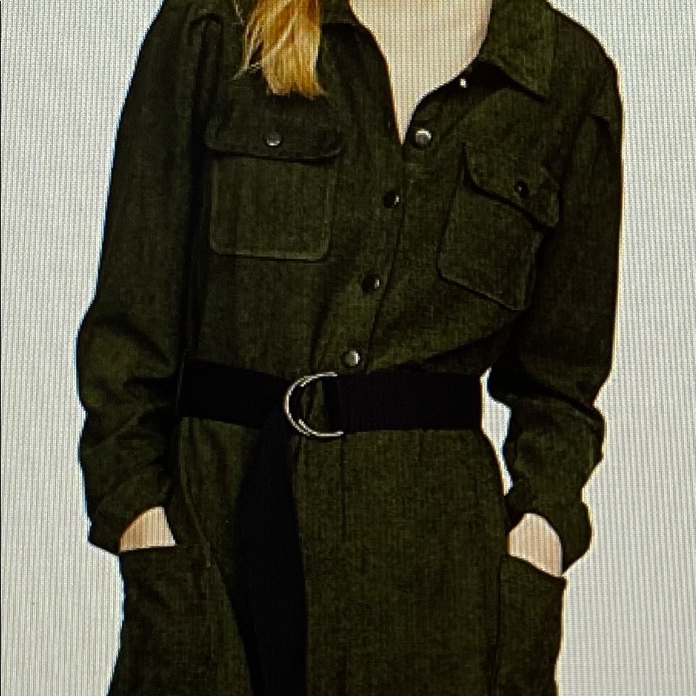 NWOT Line & Dot Carmen Romper